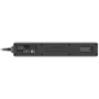Сетевой фильтр REAL-EL RS-6 Protect M 3m, black (EL122300034): Количество USB портов, шт Нет