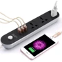 Сетевой фильтр LDNIO SC3301 (3x220V+3USB/3.1A/1.6m) Black/White: Тип розеток Евророзетки (Тип F)