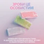 Клавіатура Logitech G715 TKL Wireless RGB GX Linear Off-White (920-010692): Додатково подставка под запястья, подсветка клавиш
