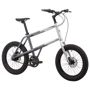 Велосипед Pride MUTE 2.2 2022 20" GRAY-DARK GRAY (SKE-30-73): Размер рамы 20"