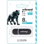 USB-флешка Wibrand 8Gb Panther USB 2.0 Black (WI2.0/PA8P2B): Стандарт USB USB 2.0