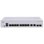 Сетевой коммутатор Cisco CBS250-8P-E-2G-EU: Порты только Gigabit Ethernet (10/100/1000)