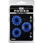 Набор эрекционных колец Chisa GK Power Gear Up Rings Blue