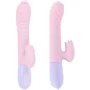 Вибратор BOSS FoxShow Silicone Heating and Thrusting Vibrator Pink