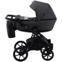 Коляска 2 в 1 Bair Kiwi Soft BKS-219 графит - графит (кожа) фото 8