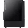 Корпус AEROCOOL QuantumMesh-G-BK-v2 (ACCM-PV31033.11): Матеріал передній панелі пластик і сталь