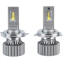 Светодиодная автолампа Pulso N1-H4-H/L/LED-chips OEM PHILIPS Flip chip/9-16V/2*70W/8500Lm/6500K (N1-H4)