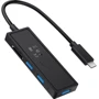 Адаптер BlitzWolf Adapter USB-C to 3xUSB + SD / TF Black (BW-TH4)