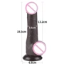 Фаллоимитатор LoveToy Sliding-Skin Dual Layer Dong 7.5" Black