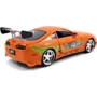 Машина металева Jada Форсаж Toyota Supra 1995 з фігурою Брайана Помаранчева 1:24 (253205001) фото 8