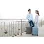 Валіза Xiaomi RunMi Ninetygo Business Travel Luggage 20" S блакитний (6970055342810/6941413216623): Фактура Тиснение, Матовая