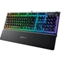 Клавиатура STEELSERIES APEX 3, RU (64805): Подключение проводное