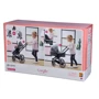 Коляска складная Corolle 3 в 1 Cybex со съемной люлькой, корзинкой, 36-42 см, 3+: Цвет серый