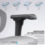 Эргономичное офисное кресло OfficePro Elite Black (OC950B)