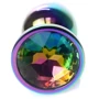 Анальная пробка Boss Series - Jewellery Multicolour PLUG Clear S (BS6400116)