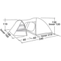 Палатка Easy Camp Blazar 300 Rustic Green (120384): Назначение туристические