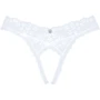 Трусики с доступом Obsessive Heavenlly White XL/2XL