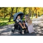 Прогулочная коляска 4Baby RAPID XXIII Melange Light Grey: Ширина шасси 50.5 см