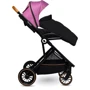 Прогулянкова коляска Lionelo Riya Pink Violet: Ширина шасі 56 см