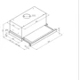 Вытяжка Perfelli TL 5207 W: Тип монтажа встраиваемый