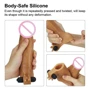 Насадка с вибрацией Add 2"Revolutionary Silicone Nature Extender, Brown