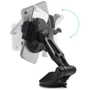 Держатель Spigen Car Mount Holder Kuel Signature TS36 Black (000CG21159): Совместимость универсальный