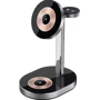 Зарядное устройство WIWU Wireless Charger Stand MagSafe Wi-W003 Black for iPhone 16 I 15 I 14 I 13 I 12 series and Apple Watch: Тип беспроводное