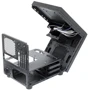 Корпус Chieftec Gaming Cube (CI-01B-OP): Материал передней панели сталь, пластик