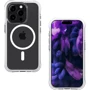 Чехол для iPhone LAUT AERO PROTECT MagSafe Clear (L_IP23D_AP_W) for iPhone 15 Pro Max