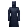 Пуховик Jack Wolfskin Cold Bay Coat W 1113031-1910 40 темно-синий зимний с капюшоном длинный