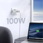 Зарядний пристрій Ugreen Wall Charger USB+3xUSB-C CD226 GaN 100W White (15337): Кількість USB-портів 4