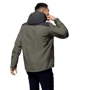 Куртка Jack Wolfskin Arland 3IN1 1110711-5066 52 серая демисезонная с капюшоном: Тип застежки На молнии