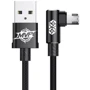 Кабель Baseus USB Cable to microUSB MVP Elbow 1m Black (CAMMVP-A01)