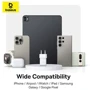Зарядное устройство Baseus USB-C Wall Charger Palm 1C 30W with USB-C Cable White (P10111605213-01): Количество USB-портов 1