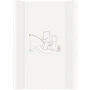 Пеленальная доска Ceba Baby Basic line 50x70 см белая (W-203-004-100)