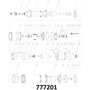 Dongyin насос шнековый 0.37кВт H 130(65)м Q 20(13.3)л/мин (нерж) (777201): Мощность, кВт 0.37