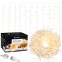Гирлянда Springos бахрома уличная 20 м 500 LED теплый белый (CL0501)