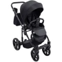 Коляска 2 в 1 Adamex Locco Lux TK-53 чорний (681025) фото 8