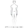 Мужские стринги Passion 005 THONG black XXL/XXXL