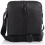Чоловіча сумка планшет Giorgio Ferretti чорна (SHIGF2019931-black): Тип ручки Плечевой ремень, Без ручки