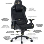 Геймерское кресло Cyberlux Apollo Black (арт. GM-404 B) фото 1