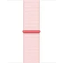 Apple Watch Series 9 41mm GPS Pink Aluminum Case with Light Pink Sport Loop (MR953) : Экран OLED LTPO (яркость до 2000 нит) с технологиями Retina / защитное стекло Ion-X повышенной прочности