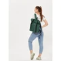 Женский рюкзак Sambag RollTop Milton зеленый (24211007): Пол Женский