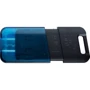 USB-флешка Kingston 128GB DataTraveler 80 M USB-C 3.2 Blue/Black (DT80M/128GB): Индикаторы нет