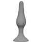 Анальный плаг Lola Toys Black Edition - Slim Anal Plug Small, Grey (57420703)