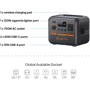 Зарядная станция Bluetti AC50P 504Wh 700W: Количество розеток 220V 1