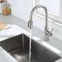 Смеситель для кухни Lefton Automatic Sensor & Pull-Down Kitchen Faucet - KF2210 Brushed Nickel: Назначение Для кухни