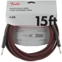 Кабель инструментальный Fender Cable Professional Series 15' Red Tweed