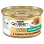 Вологий корм GOURMET Gold "Ніжні биточки" для дорослих кішок з індичкою та шпинатом 12х85 г (7613035442245): Тип вологий корм