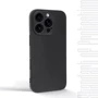 Чохол для iPhone ArmorStandart Matte Slim Fit Camera cover Black для iPhone 16 Pro (ARM78497): Матеріали Термополиуретан